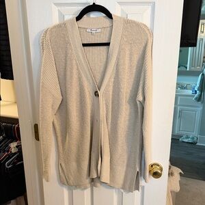 Madewell Cream Women's Cardigan Sweater